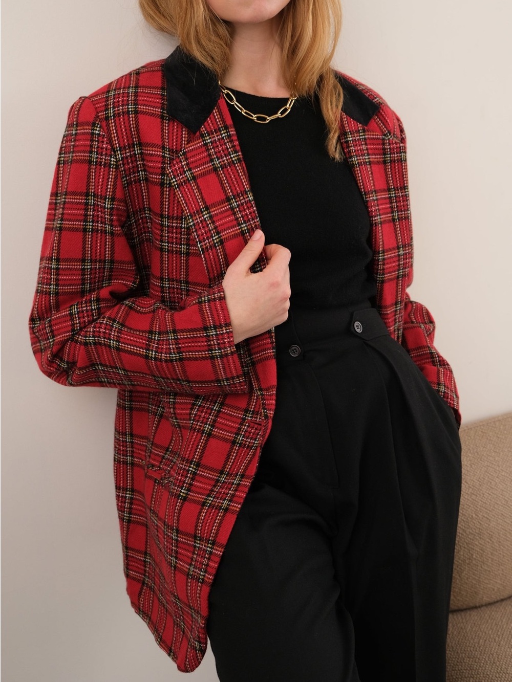 VTG 80’s Wool Blazer